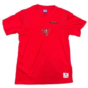 NFL Ultra Game Tampa Bay Buccaneers Red Youth T-Shirt Size 14-16 Large Kids
